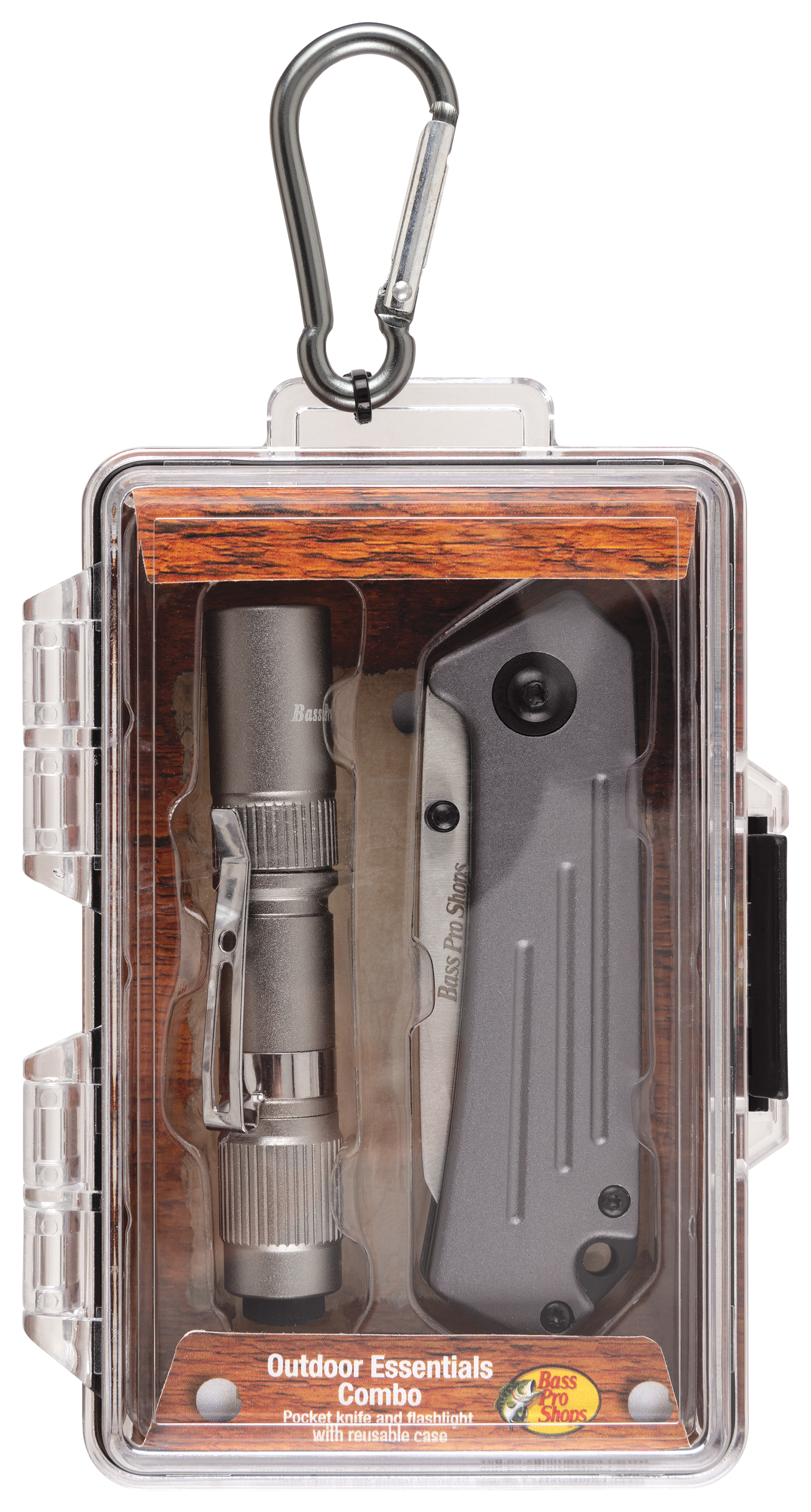 Bass Pro Shops Knife and Flashlight Combo with Case Cabela's